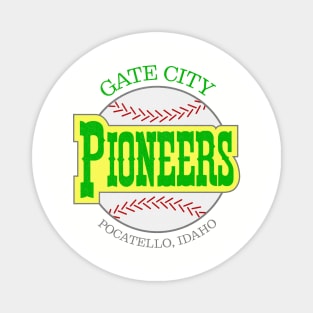 Gate City Pioneers - Minor League Baseball 1990 Magnet